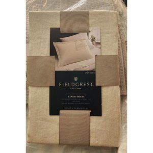 Fieldcrest Linen Pillow Sham,– 100% linen